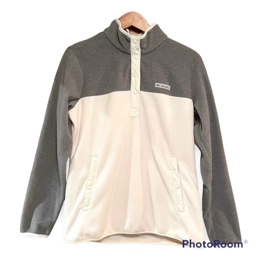 Columbia Benton Springs 1/2 Snap Fleece Pullover Jacket w/ pockets NWT